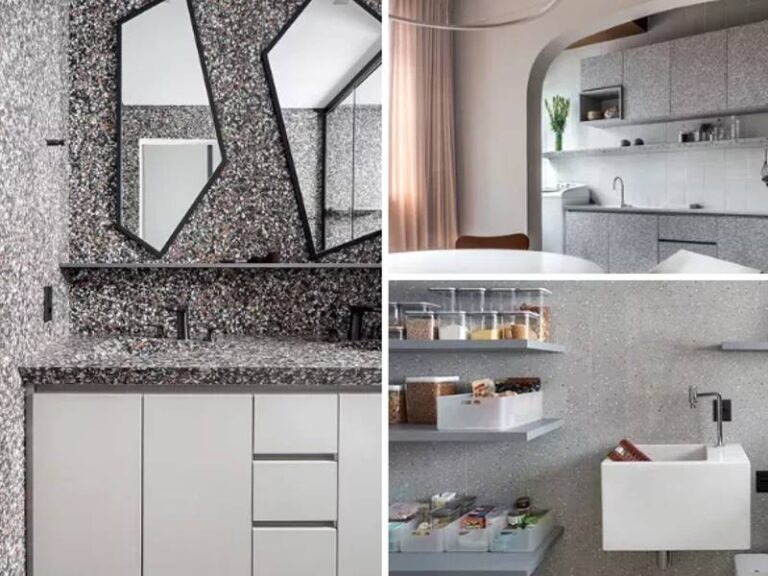 Granilite: 10 ideias de decoração com o tradicional revestimento ...